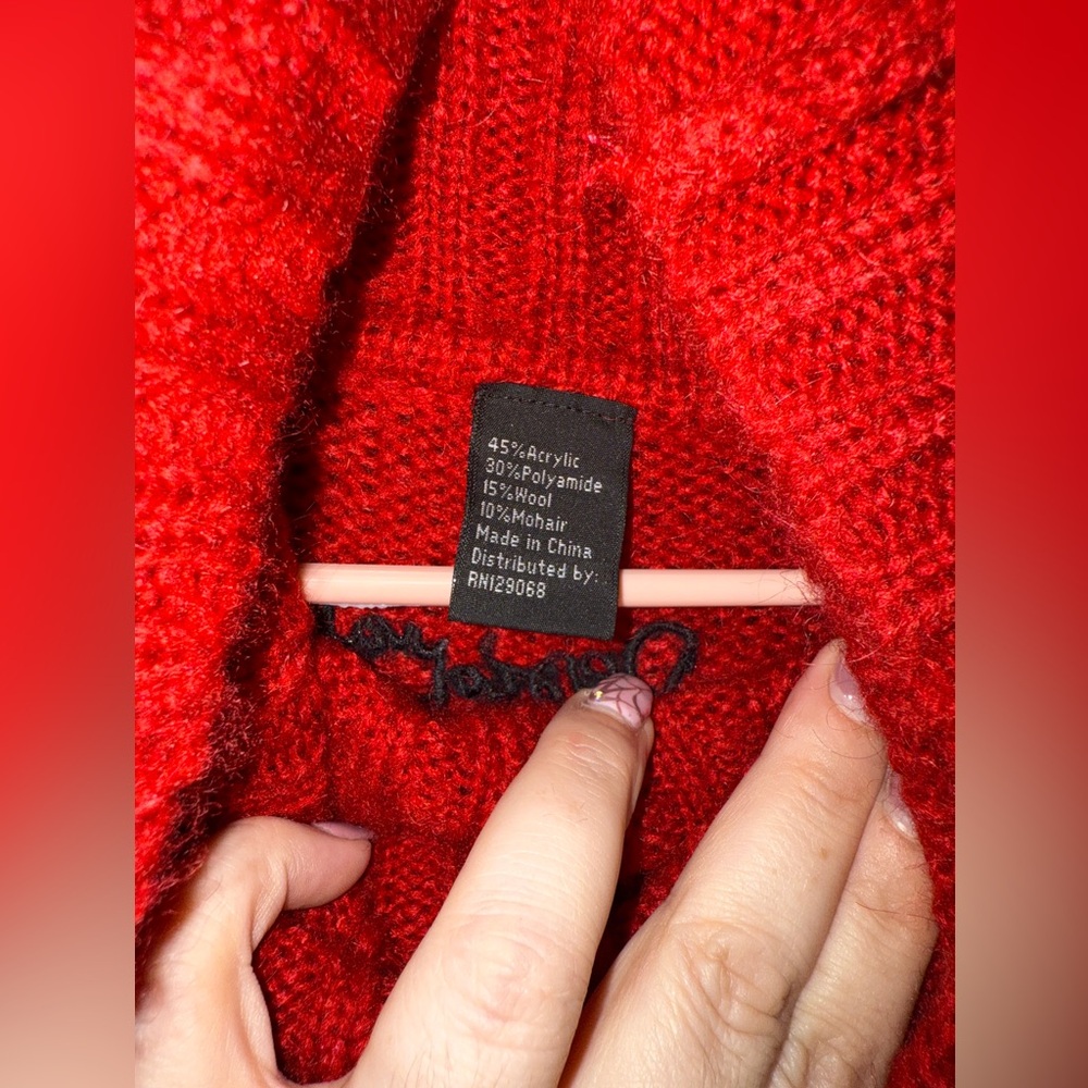 Desigual Women's Sweater Jumper Pullover Size M - image 2